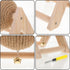 ABOOFAN Cat Scratcher Toy with Sisal Ball Cats Scratching Rope Ball Interactive Rotatable Wood Pet Scratcher Toys Durable for Indoor Kitties to Gr...
