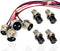 Lsgoodcare 4Pcs GX20-2Pin Male Aviation Connector Power Cable Electrical Terminal Socket with 20Awg Cable Connector Plug with 4Pcs 20MM 2Pin Aviat...
