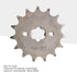 GOOFIT 17mm Sprocket Front for 50cc 70cc 110cc 125cc 140cc Engine Motorcycle Go Kart ATV Buggie Dirt bike(420-15T)...