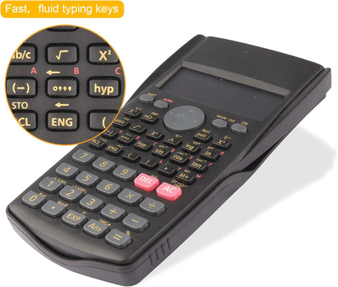 2-Line Engineering Scientific Calculator Function Calculator for School and Business (HY-82MS)...