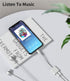 Headphone Adapter Lightning to Audio Jack and Charger Extender Earphone Charging Splitter Compatible with iPhone 11 12Mini pro max xs xr x se2 7 8...