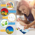 ESRICH Mini Canvases for Painting,4x4In Canvas in Bulk 24Pack, 2/5In Profile Small Square Canvas, Blank Canvases are Great for School Projects and...