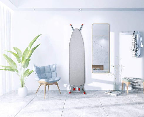 Dalykate 15x54 Ironing Board Cover and Pad with Elastic Edge and Scorch and Stain Resistant Thick Padding Ironing Board Covers 4 Fasteners and Pro...
