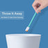 40pcs Crevice Cleaning Brush Tool, Disposable Toilet Brush for Toilet Seat Gaps, Crack and Crevice Cleaner Tools, Blue...