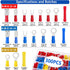 Tnisesm 301Pcs Insulated Wire Electrical Connectors Assortment Kit with Ring, Spade, Butt, Quick Disconnect, Crimp Automotive Cable Terminals...