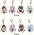SUREHOME Genshin Impact Keychain set,29 Pack Acrylic Genshin Impact Figure Keychain Cute Feature Design Keyring Exquisite Anime Keychains Genshin ...