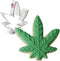 Ann Clark Cookie Cutters Marijuana Weed Leaf Cannabis Shaped Cookie Cutter 4/20 Gift, 3.5" made in USA...
