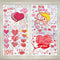 CCINEE Window Cling Sticker for Home Decoration (Heart 2)...
