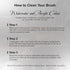 Silver Brush Limited UMS-2445S Ultra Mini Detail Set, Paintbrushes for Watercolor, Gouache, Inks, Dyes, Acrylic, & Heavy Body Paints, Set of 4, Sh...