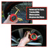 Tire Pressure Gauge 0-60 PSI - Heavy Duty Tire Gauge High Accurate with Large 2 Inch Easy to Read Glow Dial, Low – High Tire Gauge for Car, SUV & ...