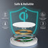 Wireless Charger, 15W Max Fast Magnetic Wireless Charging Pad Compatible with iPhone 15/14/13/12/11/X/8, Samsung Galaxy S22/S21/S20, AirPods Pro 2...