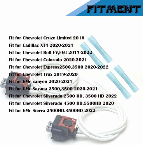 Multi-Purpose Injector Pigtail Connector PT3739 Fits for Duramax L5P Engine V8 6.6L Replaces 19368140 Fuel Injector Pigtail Connector Kit 2pcs...
