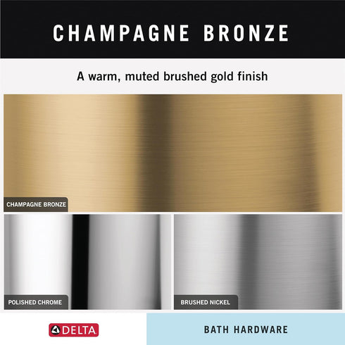 Delta MYN46-CZ Mylan -towel Ring, Champagne Bronze...