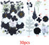 Cayway 2 Pack Dried Pressed Flowers for Resin Molds, Black Real Pressed Flowers Dry Leaves Kit Natural Dried Pressed Leaves for Art Crafts Resin S...