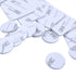50pcs Double Sided Foam Tapes Strong Pads Sticky Foam Tape White Square Round Self-Adhesive Replacement Sticky Pads for Metal Glass Wall Surface F...