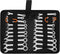 Premium Midget Wrench Set - 22-Piece Mini Combination Wrench Set Metric & SAE Ignition Wrench Set 4-10mm & 5/32'' to 7/16'' Lightweight Small Wren...