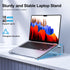 Laptop Stand for Desk, Aluminum Laptop Riser, Ergonomic Computer Stand for Laptop, Laptop Cooling Stand Compatible with for MacBook Pro/Air, Dell,...