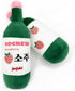 Sochew Soju Pet Toy with Squeaker (Strawberry)...