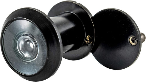Focus Vision Door Viewer for Narrow Panel Doors - Home Office Security Improvement | Wide Angle Modern Look & Easy to Install Peephole Fits Front ...