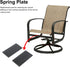 LukLoy Swivel Rocker Patio Chair Spring Plate Replacement Parts, 2.5" X 5" Universal Fiberglass Patio Chairs Swivel Rocking Chair Parts, 2 Pack...