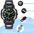 Juboos Kids Analog Watch, Kids Waterproof Quartz Watch for 5-18 Years Old Boys Girls Time Teaching Sports Outdoor Kids Watches, Kids Gifts...