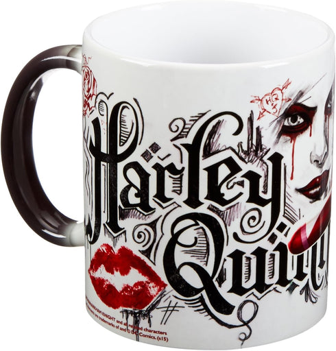 Morphing Mugs Batman Arkham Knight (Harley Quinn) Ceramic Mug, Black...