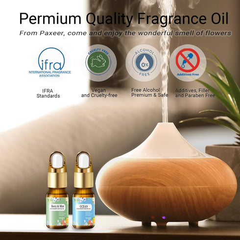Essential Oils for Diffusers for Home Essential Oil Set Organic Fragrance Oil Floral Fruit Set 10 Premium Aromatherapy Mixing Oil Gift for Candle ...