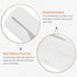 Luxshiny Plastic Bag Holder Wall-mounted Trash Bag Dispenser Kitchen Grocery Bags Storage Easy Hanging over Cabinet Door under Sink Bag Saver Orga...