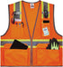 Ergodyne GloWear 8246Z ANSI High Visibility Two Tone Mesh Safety Vest with Reflective Binding, Orange, 2X-Large/3X-Large...