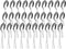 Suwimut 30 Pieces Demitasse Espresso Spoons, Mini Coffee Spoon, 4.4 Inches Stainless Steel Small Spoons for Coffee, Tea, Dessert, Appetizer, Ice C...
