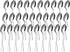 Suwimut 30 Pieces Demitasse Espresso Spoons, Mini Coffee Spoon, 4.4 Inches Stainless Steel Small Spoons for Coffee, Tea, Dessert, Appetizer, Ice C...