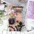 Honbay 4PCS Canvas Floral Coin Purse, Kiss Lock Change Purse, Vintage Trinkets Pouch, Cell Phone Pouch, Rose Pattern Clasp Closure Wallet, 3.54 x ...