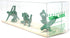 Advanced Green Toy Soldiers, Set of 6 Army Men Yoga Pose Figurines - Decor for Desk, Shelves, Classroom, Home, or Studio - Zen Meets GI Joe - Gift...