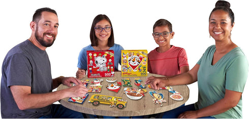 RoseArt - Mini Shaped - Kellogg's - 500 Piece Jigsaw Puzzles for Adults...