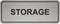 Standard Storage Room Sign Restroom, Office, Business Store Signs/Decor (Silver)...