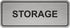 Standard Storage Room Sign Restroom, Office, Business Store Signs/Decor (Silver)...
