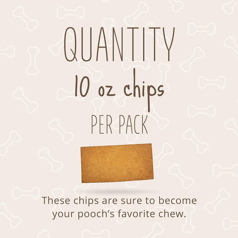 Better Belly Pork Hide Chips with Smoke Flavor, 10 Ounce, Digestible Pork Hide for Dogs (P-94450)...