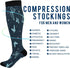 Pretty Butterfly Compression Socks for Women Men,Knee High Stockings for Athletic Sports,Running,Travel (20-30mmHg), C06S20017...