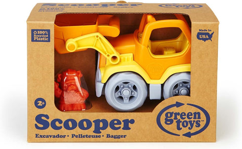Green Toys Scooper Construction Truck, Yellow/Orange...