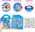 Reusable Sticker Book for Kids, Ocean Stickers Educational Learning Toys Travel Stickers Activity Books for Toddler Girls Boys Age 3+ Birthday Gif...