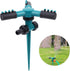 Lawn Sprinkler, Auto Water Sprinkler for Lawn, Zinc Alloy Garden Sprinklers 360 Degree Automatic Rotating, Adjustable Garden Watering System for Y...