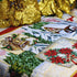 Homvare Christmas Table Setting Full Length Runner for Holiday Dinner, Friends & Family Gathering, Festivities, Cocktail Parties, Home Décor, Wove...