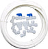 (White tubing 5 meters) - 10 pcs 1cm Quick Connect Push In to Connect Water Purifiers Tube Fittings for RO Water Reverse Osmosis System+5 metres(1...
