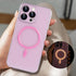 Omorro Compatible with iPhone 15 Pro Max Magnetic Case, Compatible with Magsafe, Soft TPU Luminous Case Glow in The Dark Shockproof Protective Pho...