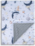 Baby Blankets for Unisex Boys Girls, Super Soft Nursery Minky Blankets, 30 x 40 inch Outer Space Printed Bed Throws Newborn (Planet Fox)...