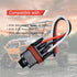Pulse Power Plug Connector Pigtail Compatible with 18-24 Polaris Ranger XP 1000/RZR RS1 Pro General Pulse Bar Power Harness Connector 6 Pack White...