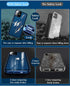HENGHUI Lockable iPhone 15 Pro Max Magnetic Case Glass Case with Camera Lens Protector Screen Protector Safety Lock 360 Full Body Double Sided Gla...