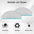 Mop Pad Replacement Part for Yeedi Cube for Yeedi CC Robotic Robot Vacuum Cleaner,6 Pcs Washable and Reusable Soft Microfiber Mop Pads Accessories...