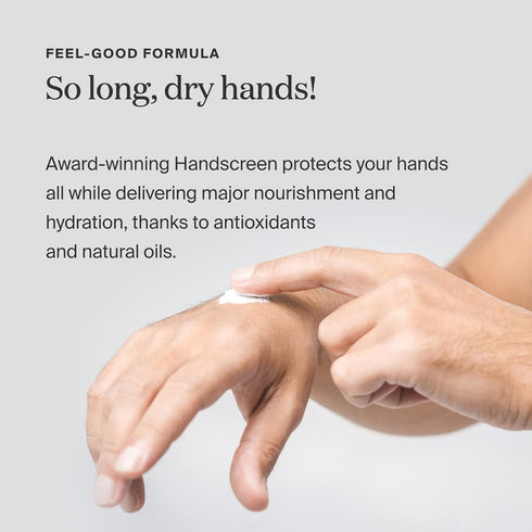 Supergoop! Handscreen SPF 40, 1 fl oz - Preventative, SPF Hand Cream For Dry Cracked Hands - Fast-Absorbing, Clean ingredients, Non-Greasy Formula...