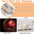 100pcs ECO Wicks for Soy Candles, 6 inch Pre-Waxed Candle Wick for Candle Making,Thick Candle Wick with Base...